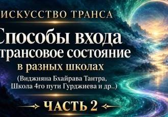 Искусство транса 11. «Способы входа в трансовое состояние. Часть 2»
